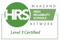 Marzano High Reliability Schools Network, Level 3 logo
