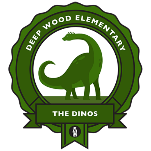 Deep Wood the Dinos logo