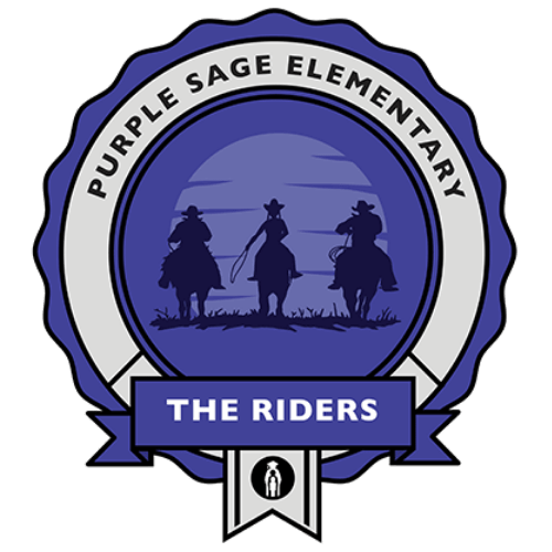Purple Sage The Riders logo