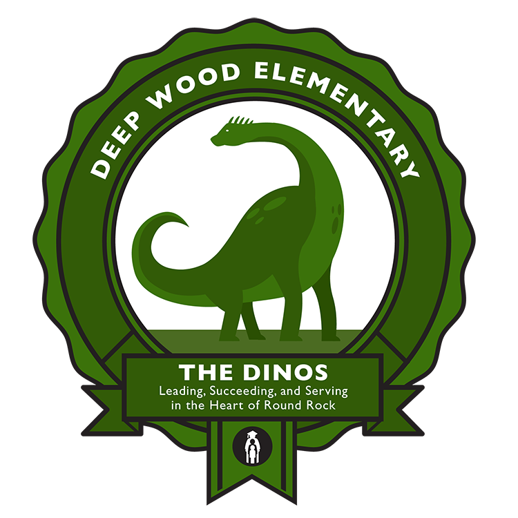 Deep Wood Dino logo