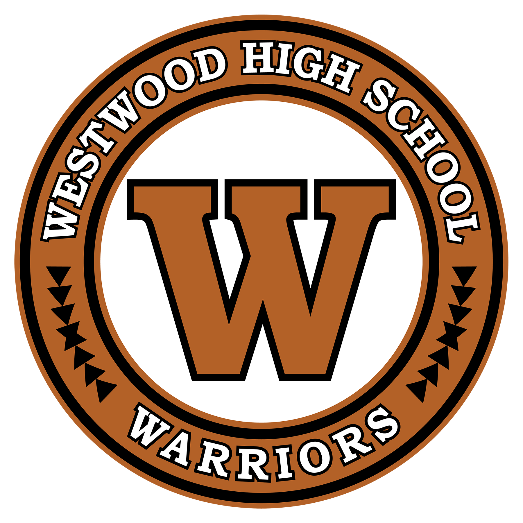 Westwood High School logo - Warriors